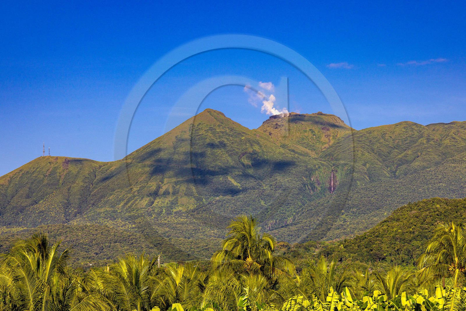 La Soufrière, volcan de la Guadeloupe