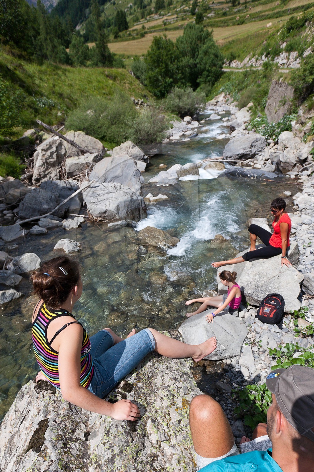 Randonnée famille montagne