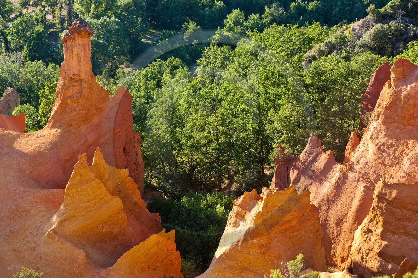 Colorado provensal, les ocres de Rustrel