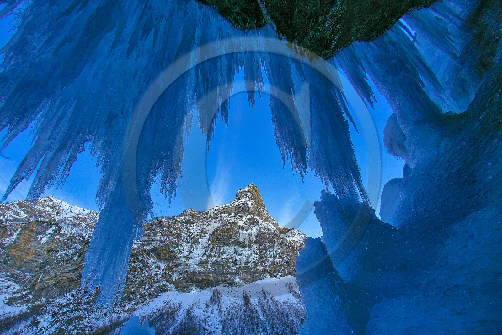 Vallée de Freissinières, Cascades de glace et La Tête de Gramuzat