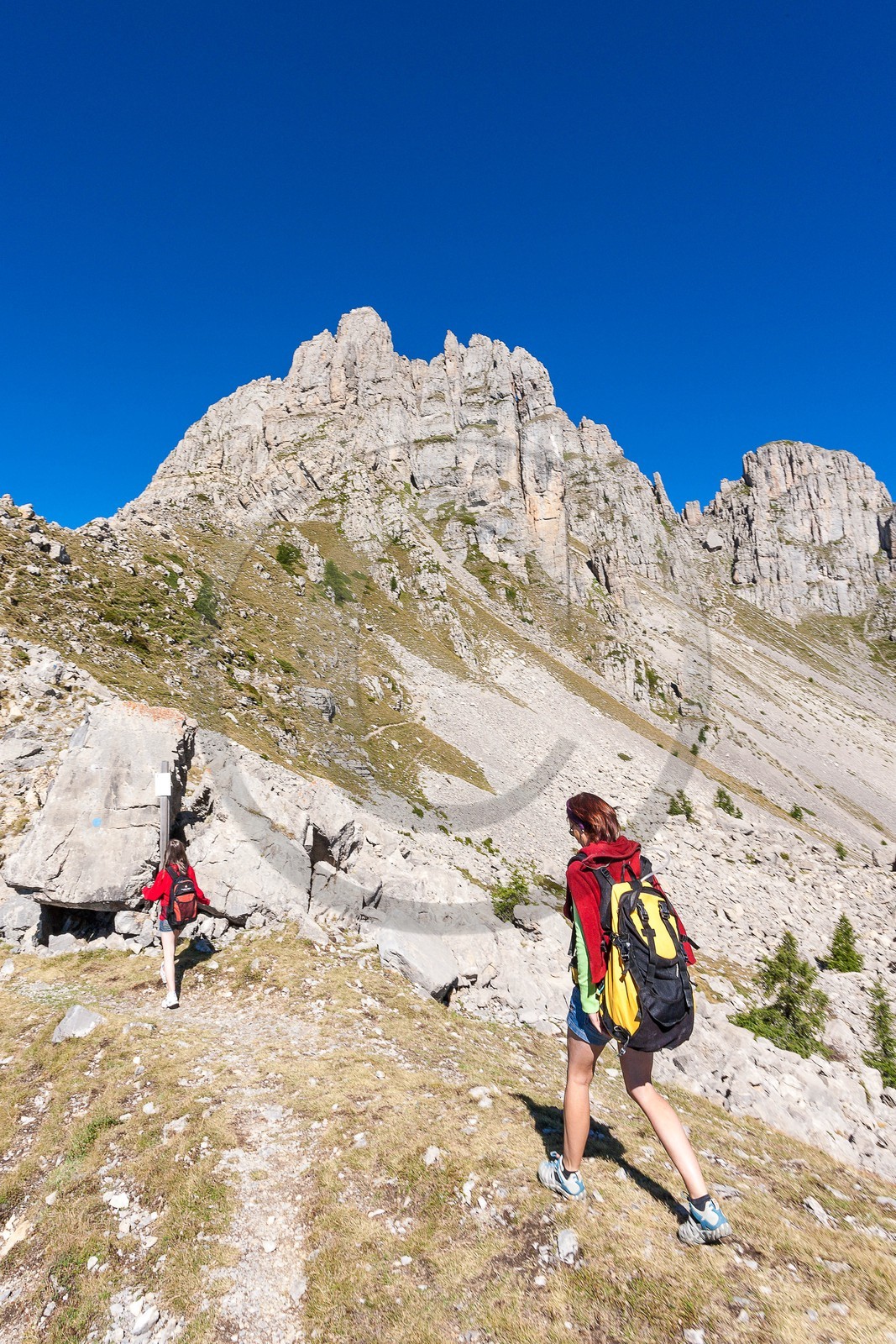 Pays de Serre-Ponçon, Réallon, randonnée vers les Aiguilles de Chabrières
