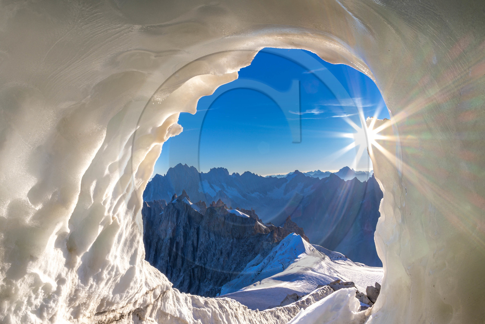 Aiguille du Midi 3842 mètres d’altitude
