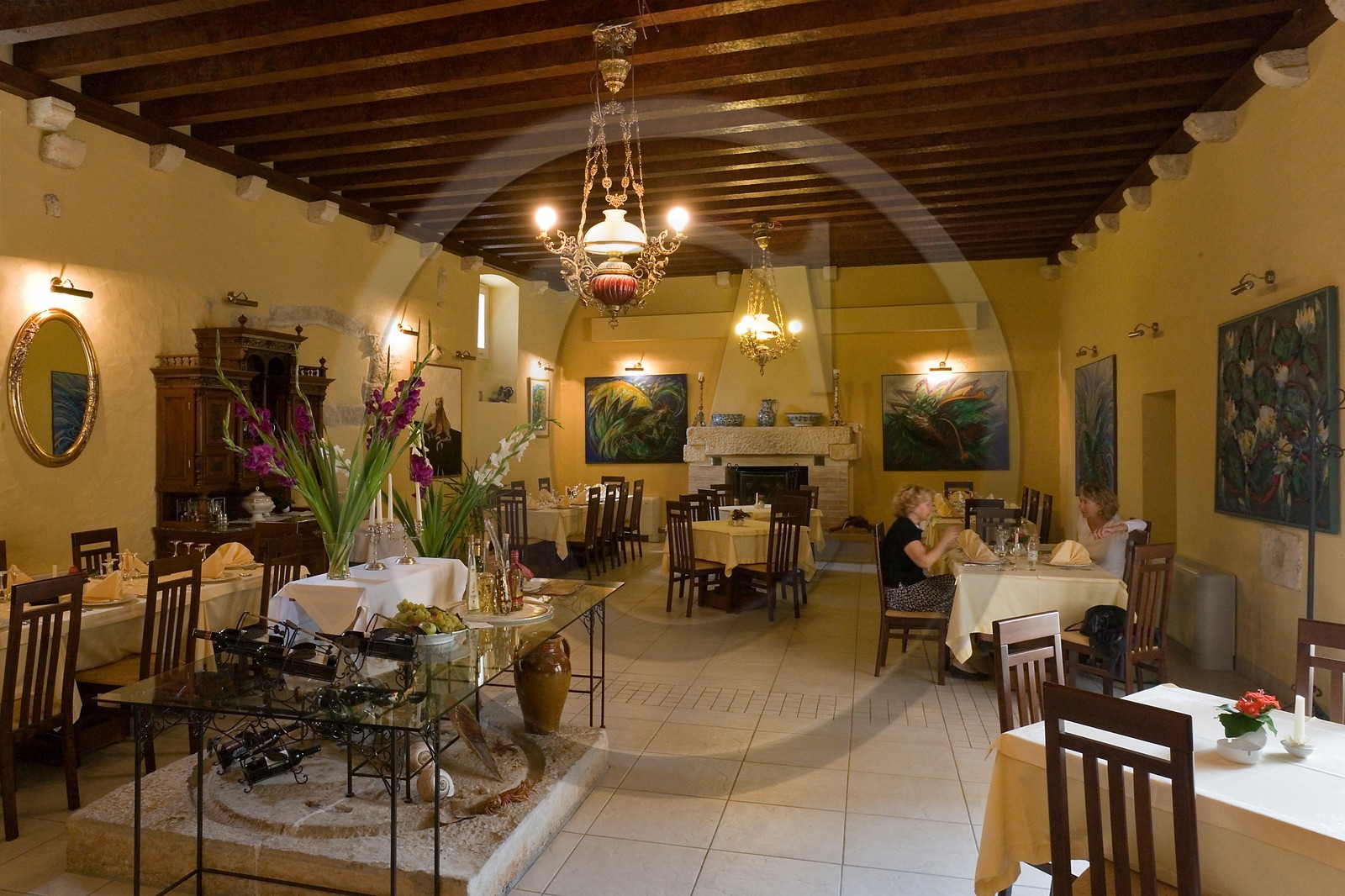 Restaurant, Hôtel Palais Deskovic