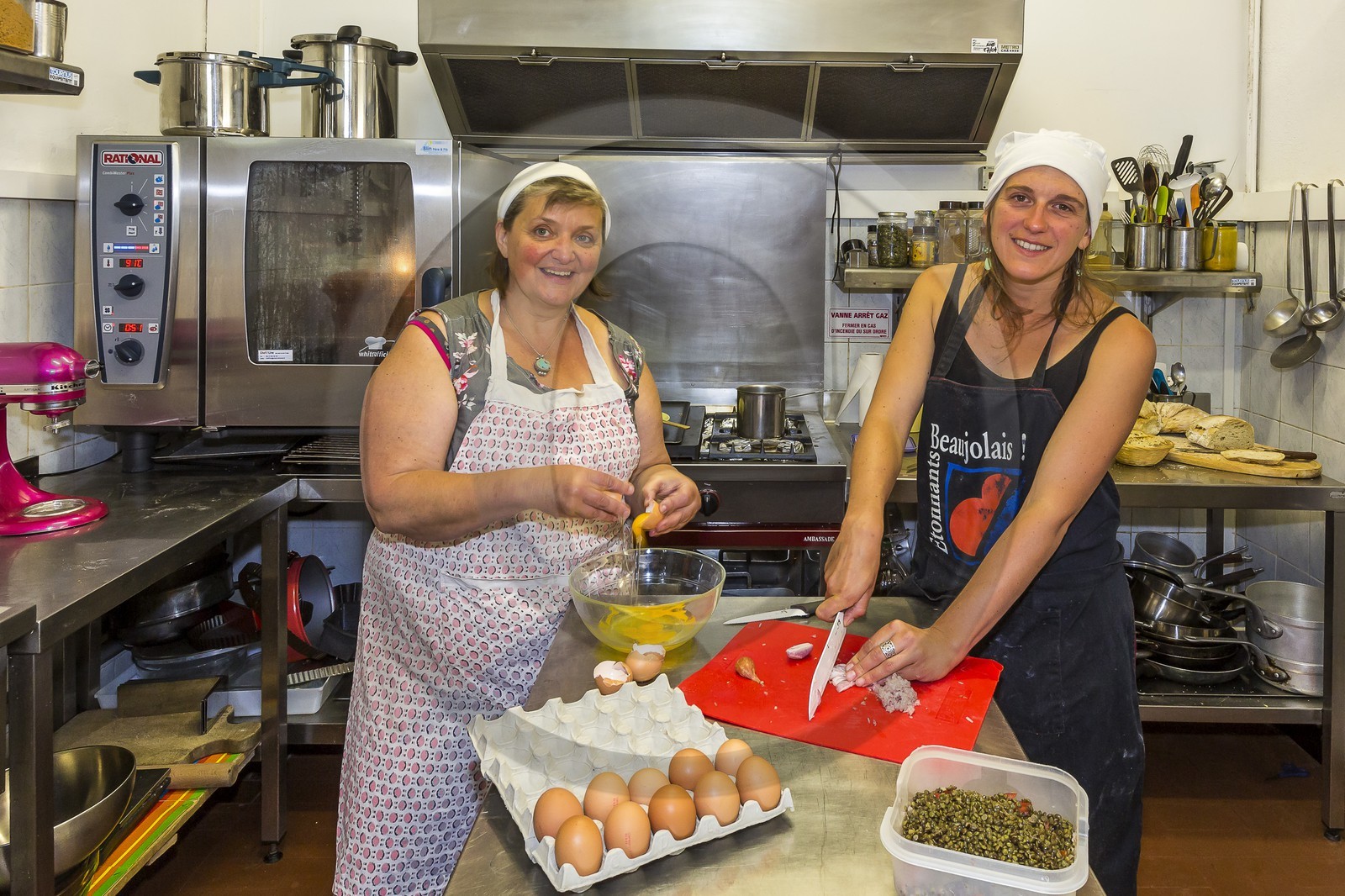 Gîte Auberge de l'Eau Blanche, Emilie Louis et Sylvie Beaudouin