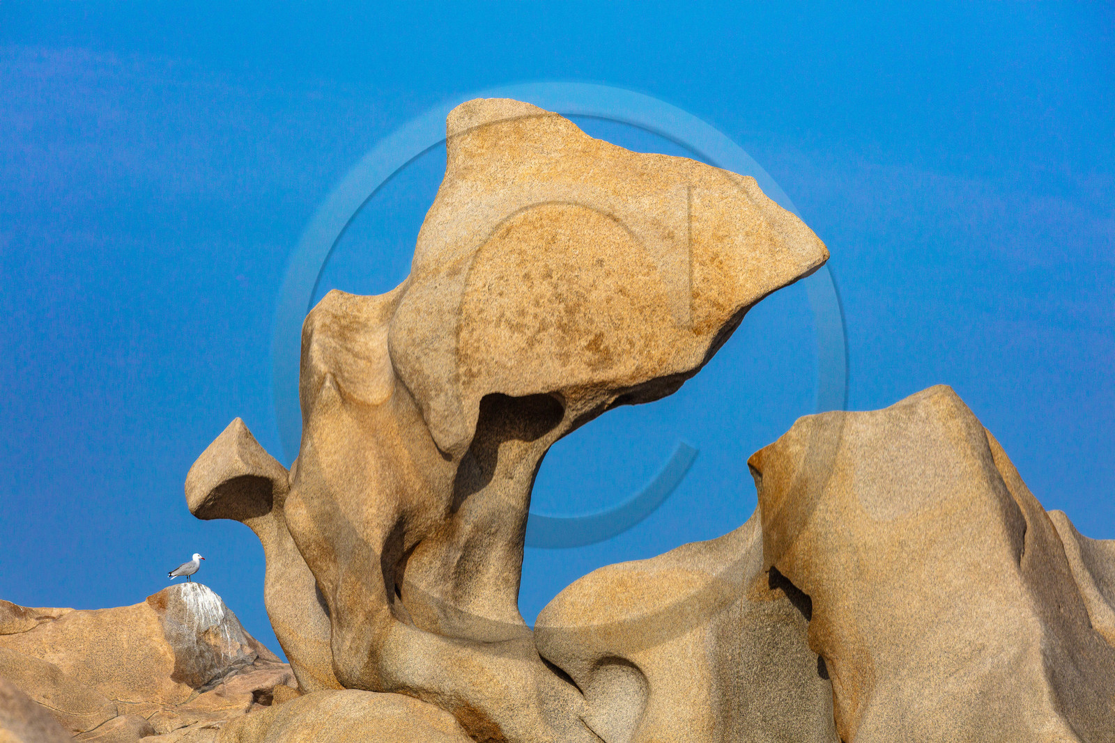Taffoni, rochers de granit à Campomoro