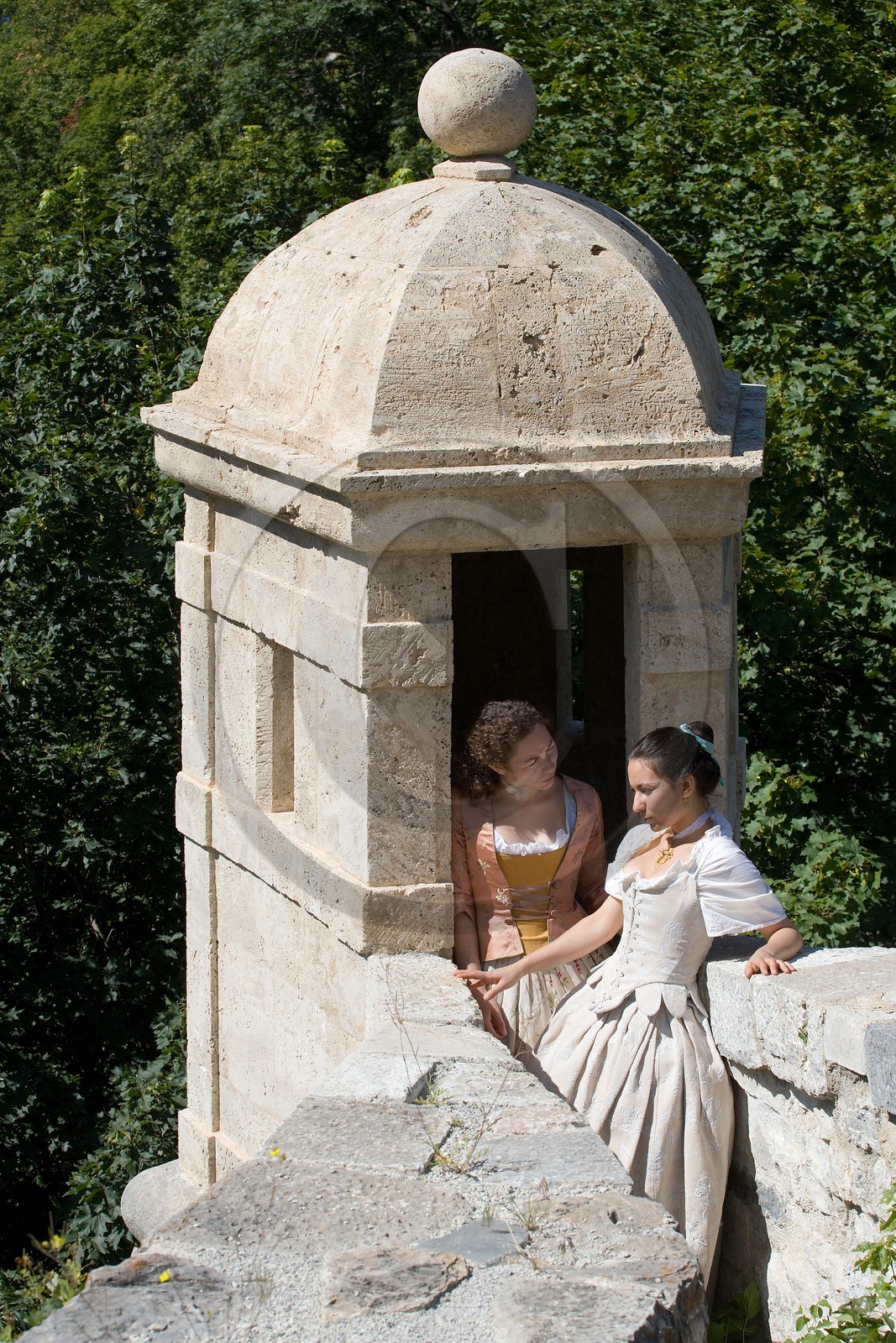 Briançon, l'association Les regiments du passé reconstituent la vie civile et militaire