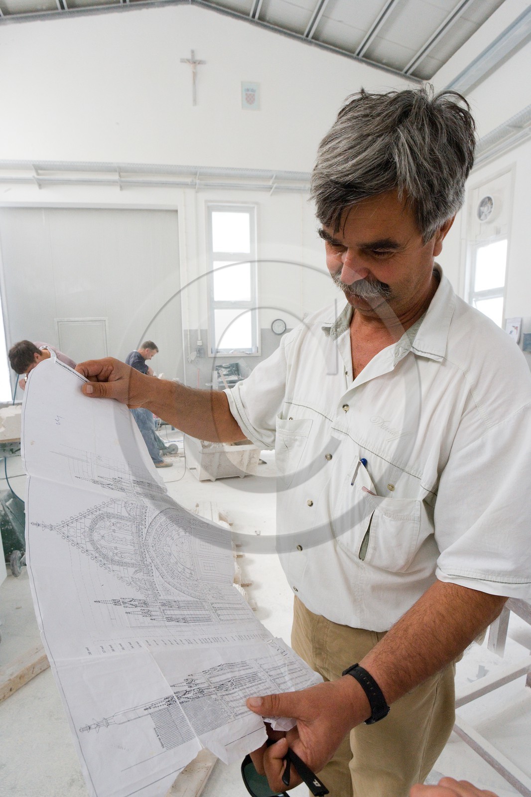 Pucisca, Atelier de restauration