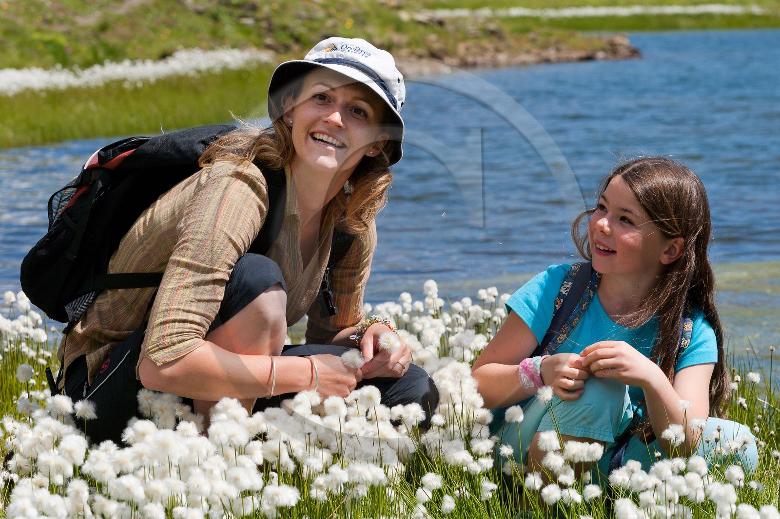 Orcières 1850, randonnée famille