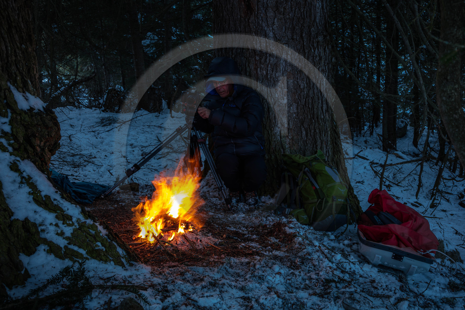 Making of du film La vallée des loups