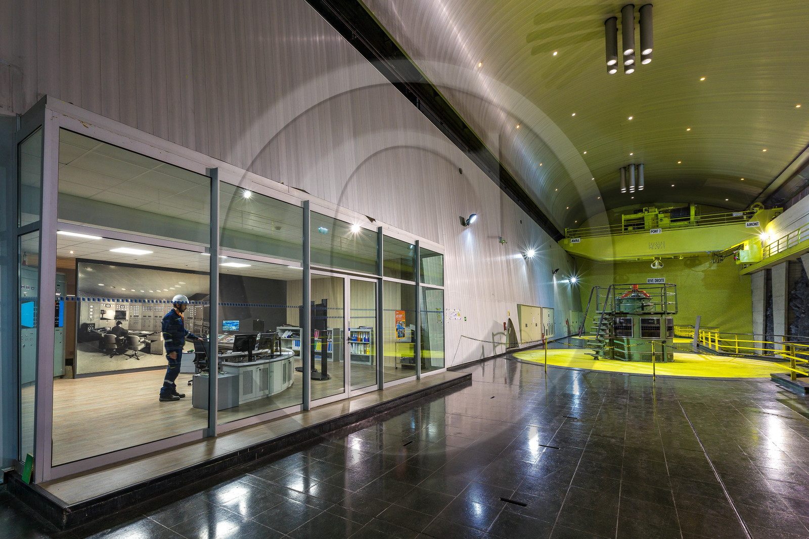 Barrage de Serre-Ponçon, usine hydroélectrique EDF