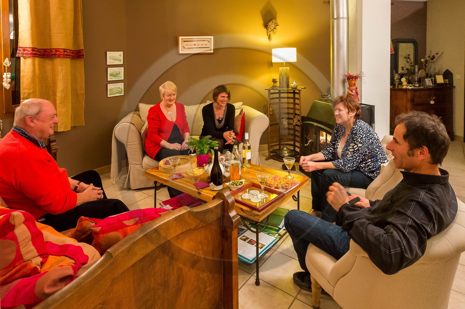 Saint-Bonnet-en-Champsaur, Chambres et table d'hôtes La Combe Fleurie