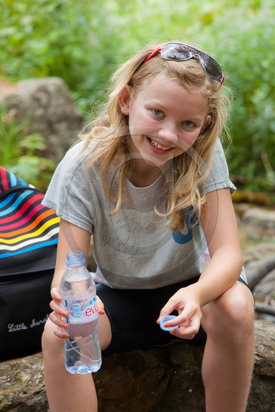 Halte près de la source