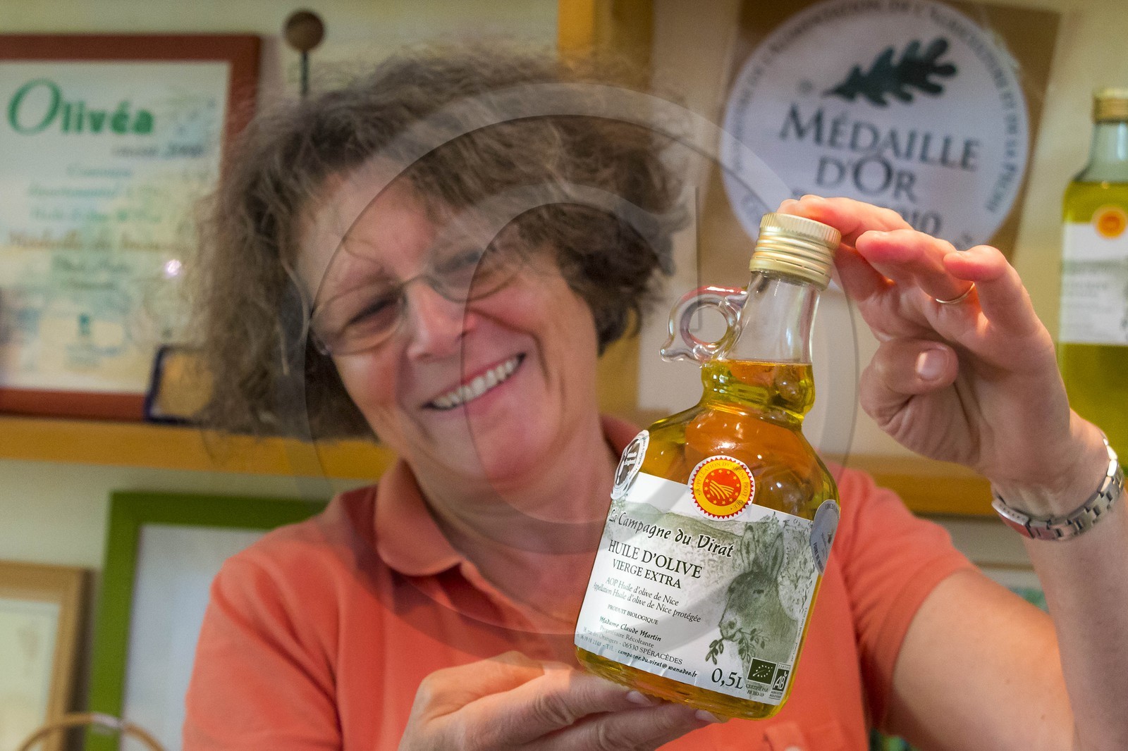 Spéracèdes, Campagne du Virat, Claude Martin, oléicultrice