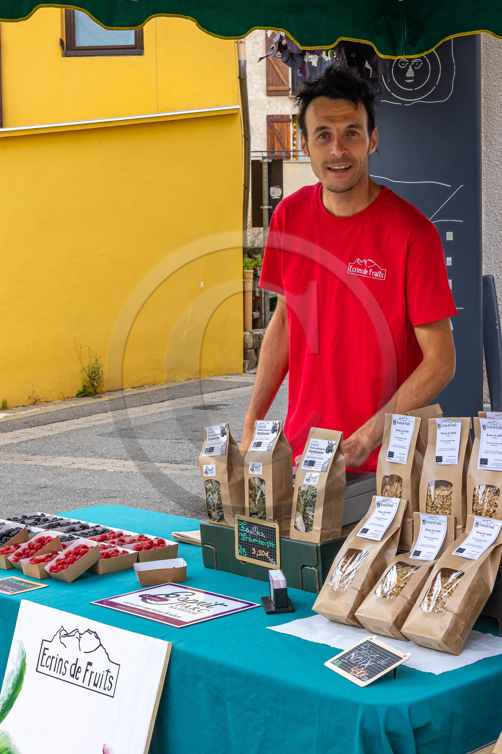 Ecrins de fruits, producteur de fruits rouges