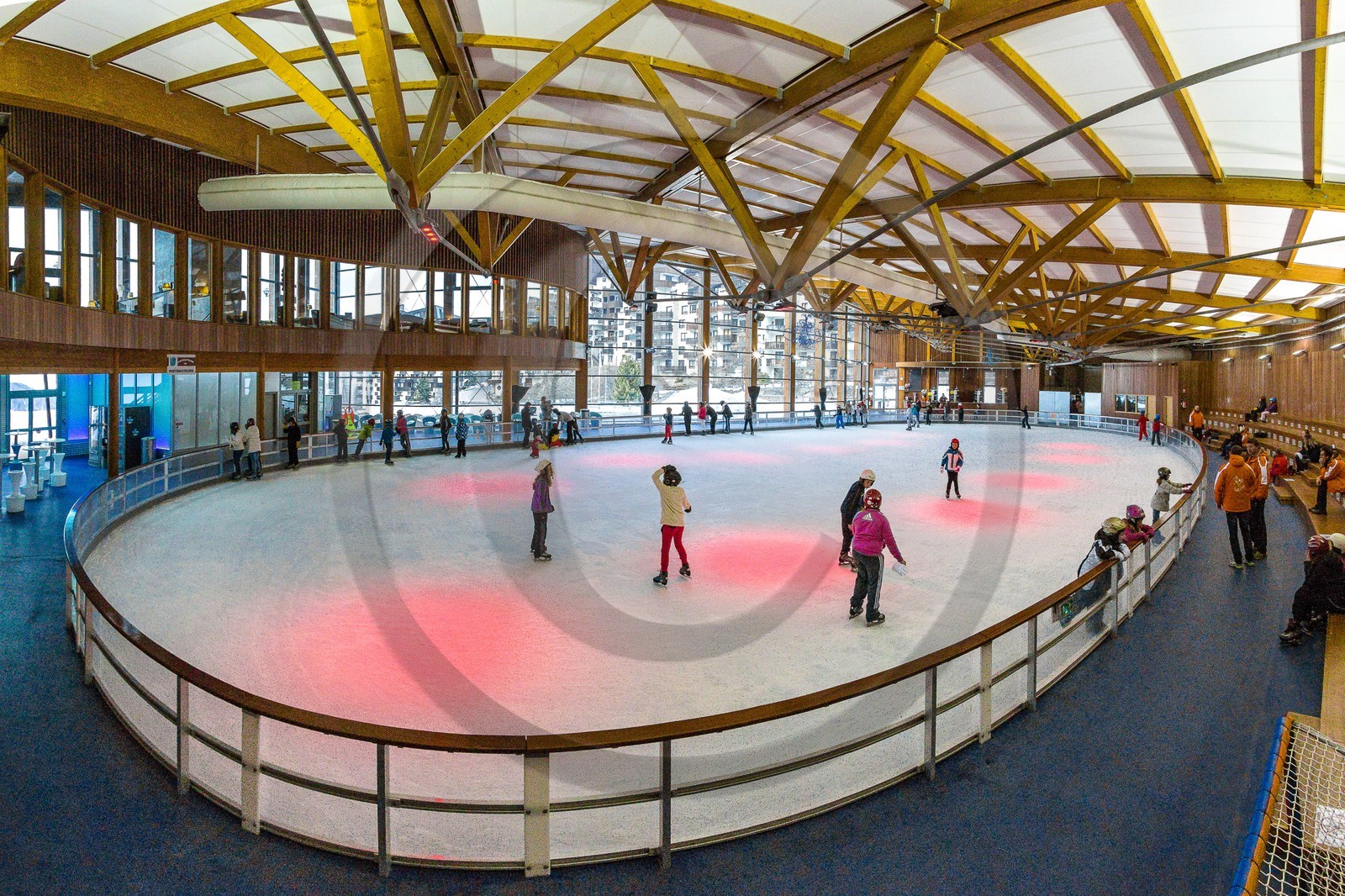 Les Orres, la patinoire