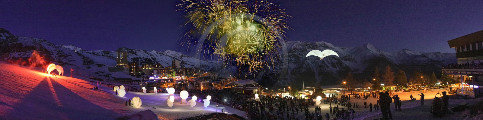 Hautes-Alpes, 05, vallée du Champsaur, station de ski d'Orcières 1850